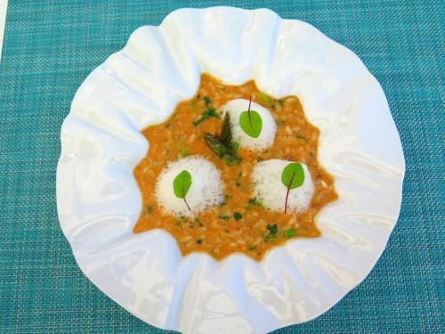 Risotto de Sapateira com Champagne e Citrinos