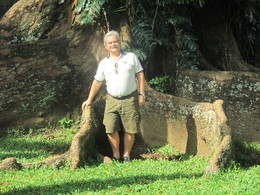 Henrique no Jardim Bot&acirc;nico Peradeniya, Sri Lanka