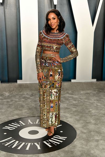 Image may contain Kerry Washington Clothing Apparel Human Female Person Sleeve and Dress