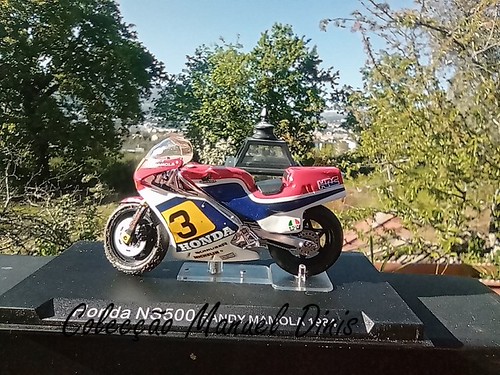 Honda NS 500 cc 1984 Randy Mamola Grandes Motas de Competição - Um olhar sobre as minhas miniaturas