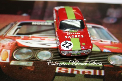 Miniatura Alfa Romeo 2000 GTV Projecto K  Minitec Bernardo Sá Nogueira