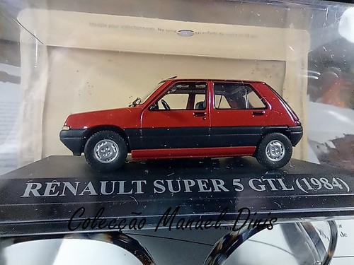 Renault Super 5 GTL 1984 - Um olhar sobre as minhas miniaturas