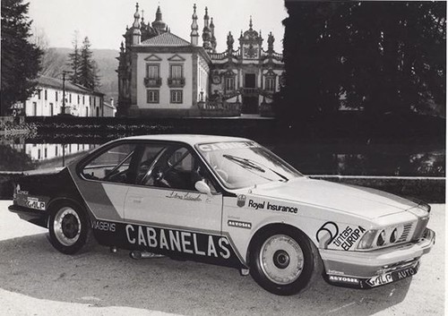 Apresentação do BMW 635 CSI de Sidónio Cabanelas