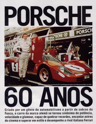 A  Playboy e os 60 anos da Porsche.