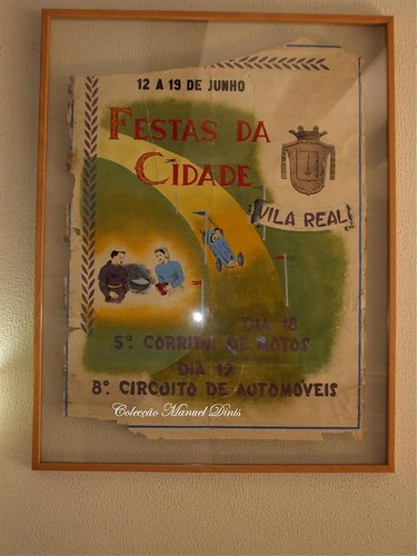 Cartaz das corridas