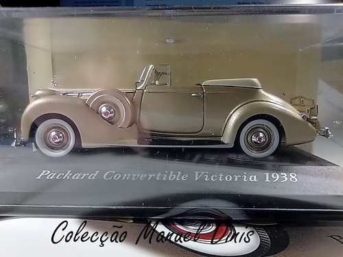 Packard Convertible Vitoria 1938 - Carros Clássicos - Um olhar sobre as minhas miniaturas