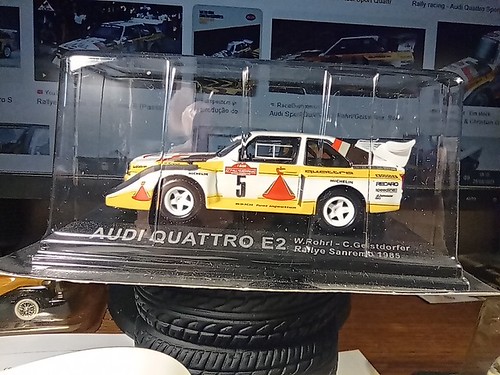 Audi Quattro Sport E2 WRC - Um olhar sobre as minhas miniaturas