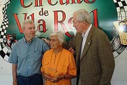 Maria Teresa Fillipis, Tony Brooks e Tony Gaze em Vila Real