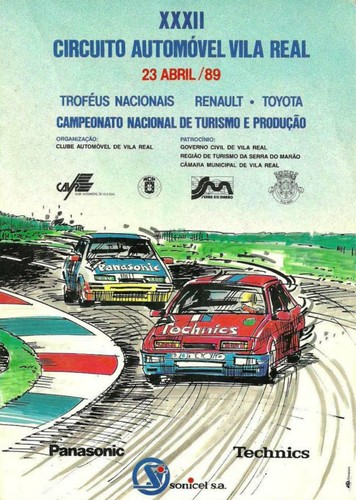 Livro das corridas 33º Circuito de Vila Real e XIV Circuito de Motos