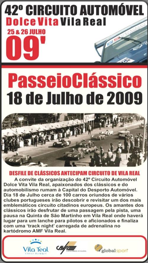 A caminho do Circuito Automóvel de Vila Real 2009- Parte 1