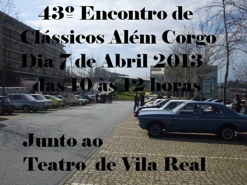 43º Encontro de Clássicos Além Corgo