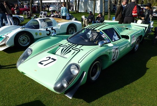 O Lola T-70 MK3 B visto nas 6 Horas de Vila Real de 1969