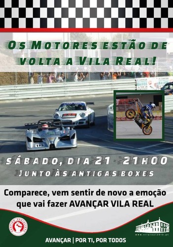 Os Motores estão de Volta a Vila Real !