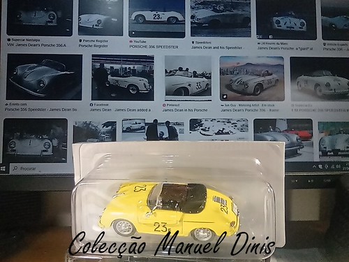  Porsche 365 A Carrera Speedster 1500 GS 1955  - Um olhar sobre as minhas miniaturas