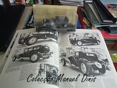 Bugatti Limousine Park Ward  - Carros Clássicos - Um olhar sobre as minhas miniaturas