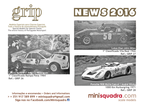 WIP/Novidades da GRIP