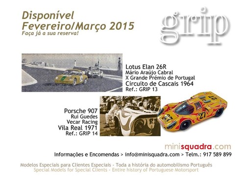 Miniatura da Grip do Porsche 907 de  Rui Guedes