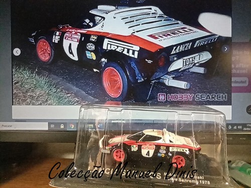 Lancia Stratos San Remo 1978  - Um olhar sobre as minhas miniaturas