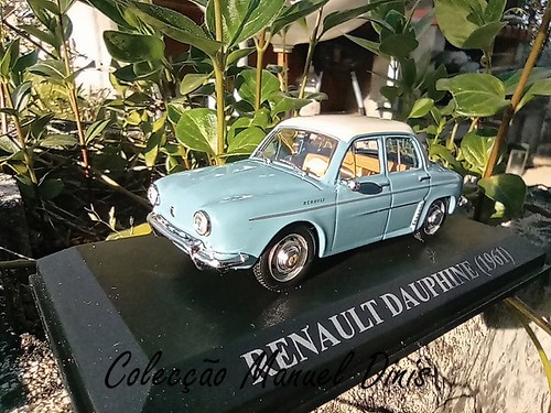 Renault Dauphine 1961 - Um olhar sobre as minhas miniaturas