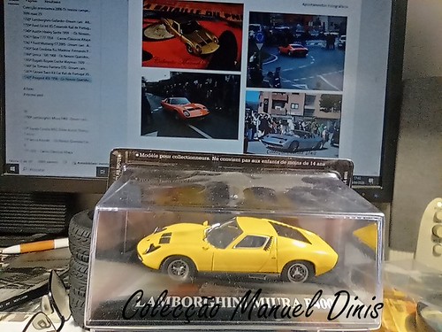 Lamborghini Miura P400 SV - Dream cars - Um olhar sobre as minhas miniaturas