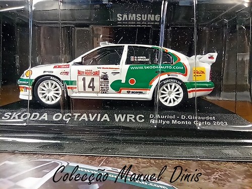 Skoda Octavia WRC  2003- Um olhar sobre as minhas miniaturas