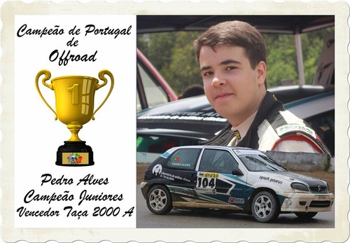 Pedro Alves Campeão de Portugal de Offroad Taça 2000 A 2013