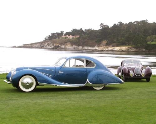 A elegância e imponência dos super desportivos em forma de gota - 2 – Talbot Lago Teardrop