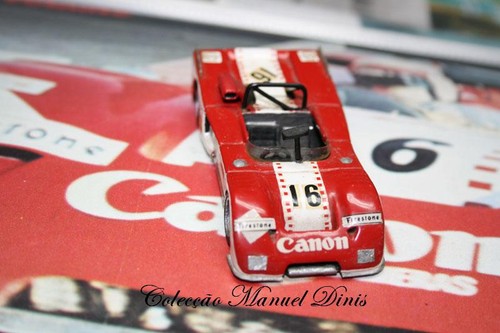 Miniatura - 3 J Chevron B 21 FVC 1972  Portugal John Burton