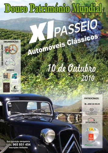 XI Passeio de Automóveis Clássicos - Douro Património Mundial parte 1
