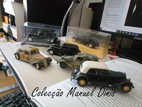 Citroen  Traction 11 1950   - Um olhar sobre as minhas miniaturas