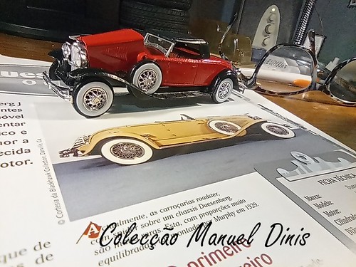 Duesenberg J  - Um olhar sobre as minhas miniaturas