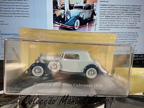 Panhard & Levassor 6CS - Carros Clássicos - Um olhar sobre as minhas miniaturas