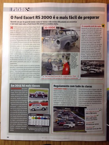 Ford Escort RS 2000 Fernando Gaspar