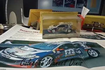 Peugeot 206 WRC - Os Nossos Campeões de Ralis   - Um olhar sobre as minhas miniaturas