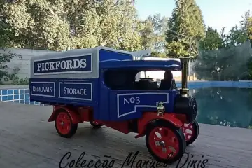 Foden steam Lorry 1922 - Um olhar sobre as minhas miniaturas