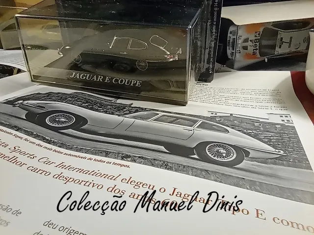 Jaguar Type E - Dream cars - Um olhar sobre as minhas miniaturas