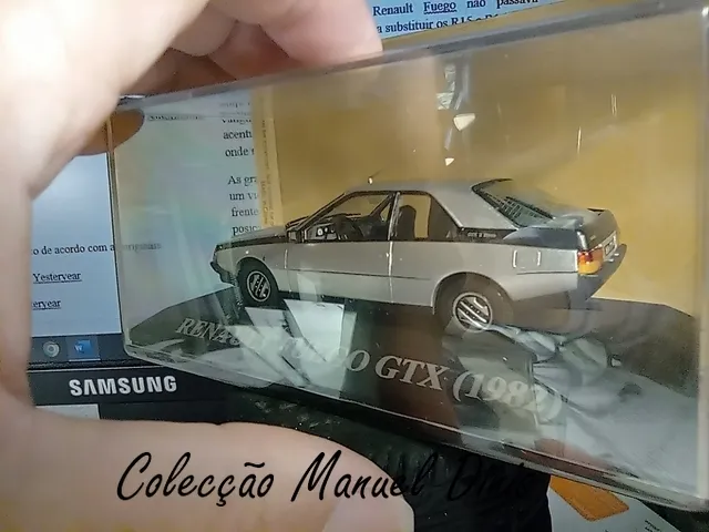 Renault Fuego GTX - Um olhar sobre as minhas miniaturas