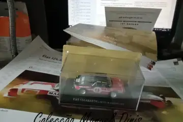 Fiat 124 Abarth - Os Nossos Campeões de Ralis   - Um olhar sobre as minhas miniaturas