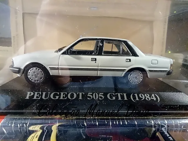 Peugeot 505 GTI 1984 - Um olhar sobre as minhas miniaturas
