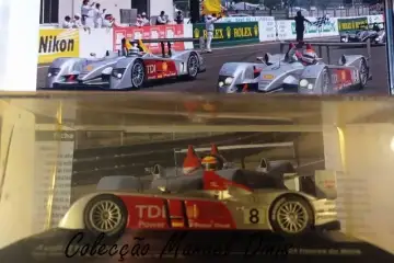 Audi R10 2006 - Um olhar sobre as minhas miniaturas