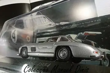 Mercedes-Benz300 SL Gullwing 1954 - Um olhar sobre as minhas miniaturas