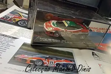 Ferrari 360 Modena 2002 - Um olhar sobre as minhas miniaturas
