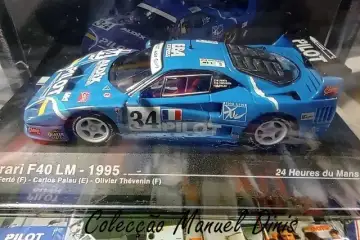 Ferrari F40-1995 - Um olhar sobre as minhas miniaturas