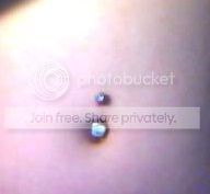 my belly piercing