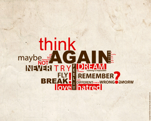 think again