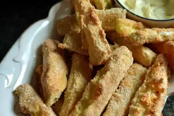 Palitos de Curgete Panados