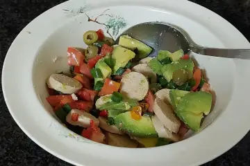 Salada de Ovas de Bacalhau