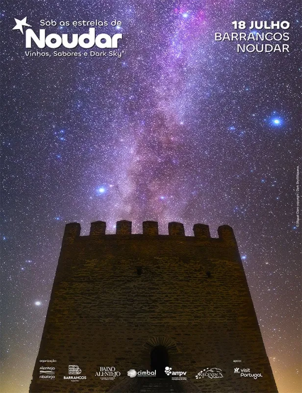 Sob as estrelas de Noudar – Vinhos, sabores e Dark SkY