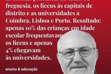 Salazar e a (limitação da) educação