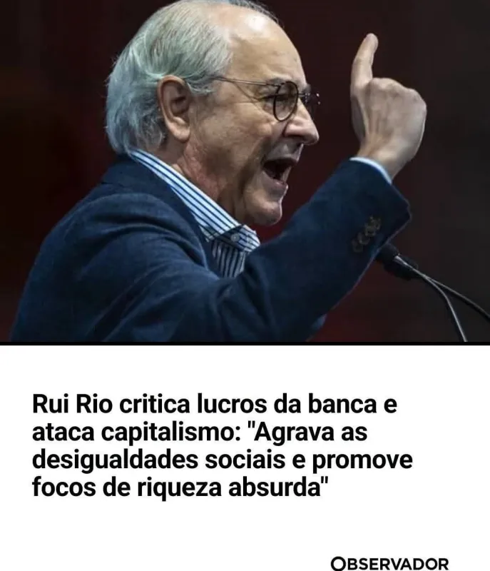 Afinal, não são só os comunistas que criticam isso